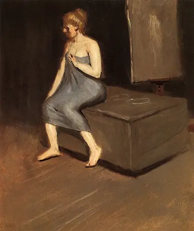 Model Sitting Edward Hopper